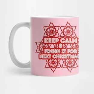 Crochet snowflake Mug